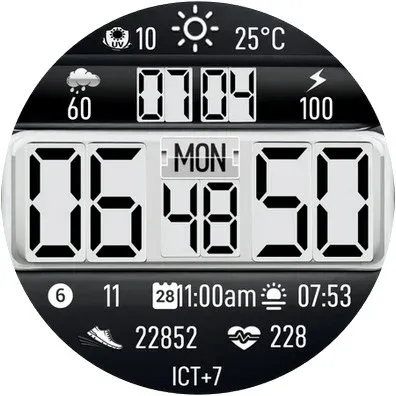 N-SPORT737 Big Digital Weather screenshot 9
