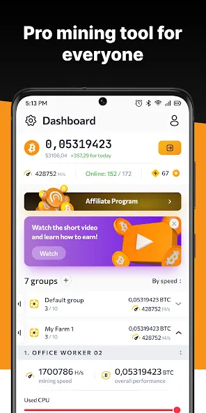 CryptoTab Farm PRO screenshot 1