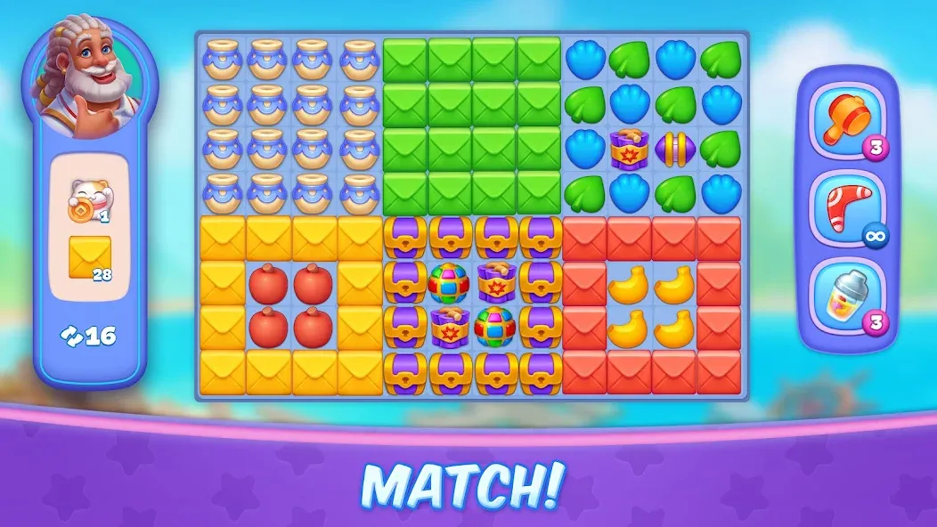 Tropicmania: Match-3 adventure screenshot 4