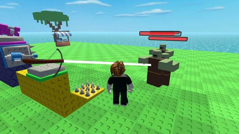 OBBY Build n Defend your Base screenshot 3