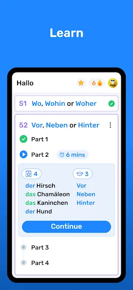 Wlingua - Learn German screenshot 2
