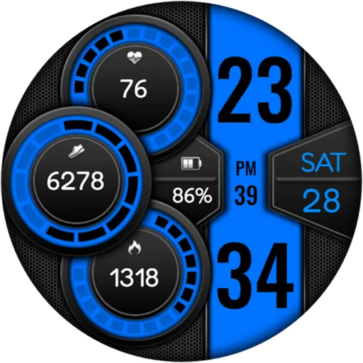 Digital Cuvok Watch Face screenshot 19