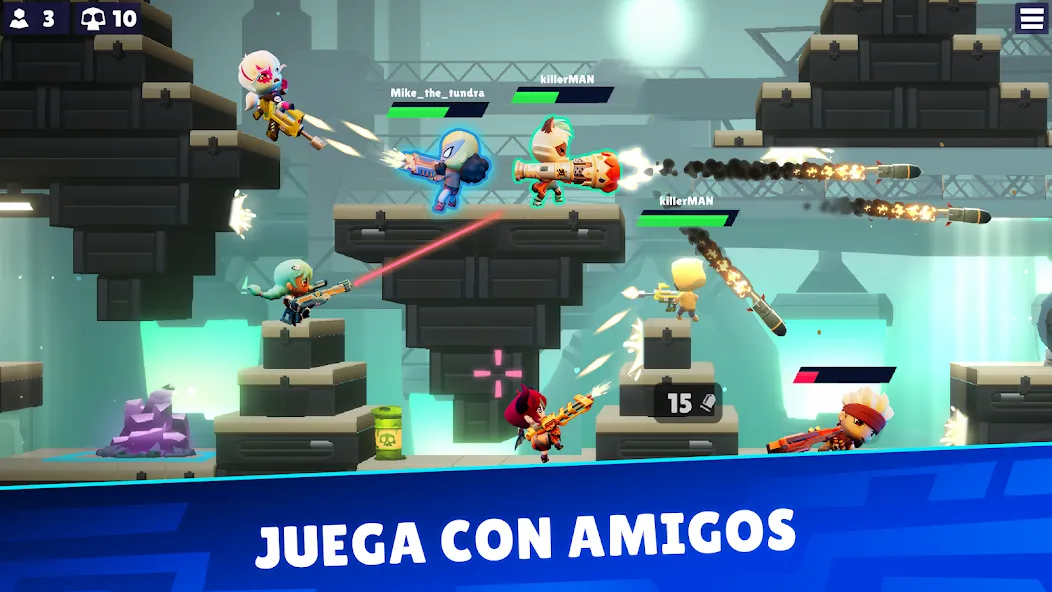 Bullet League - BATTLE ROYALE screenshot 2