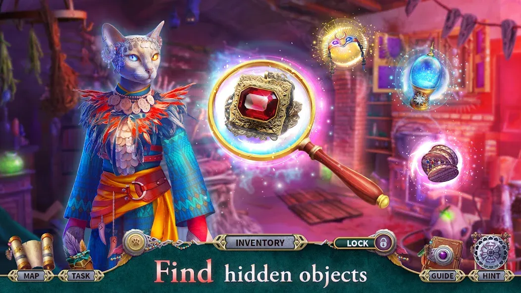 Knight Cats 3: Find Objects screenshot 1