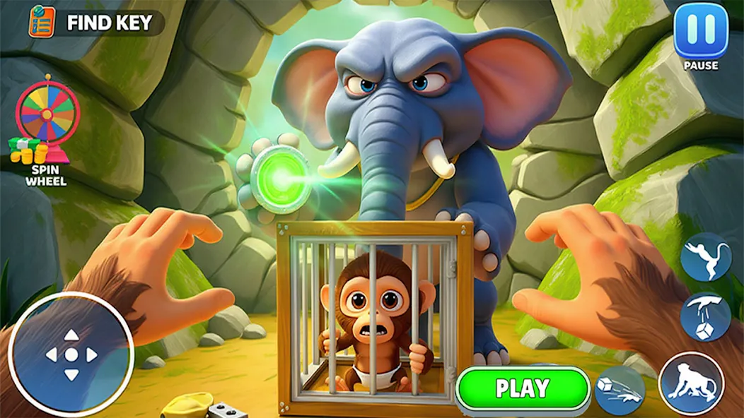 Pranks Monkey Animal Simulator screenshot 1