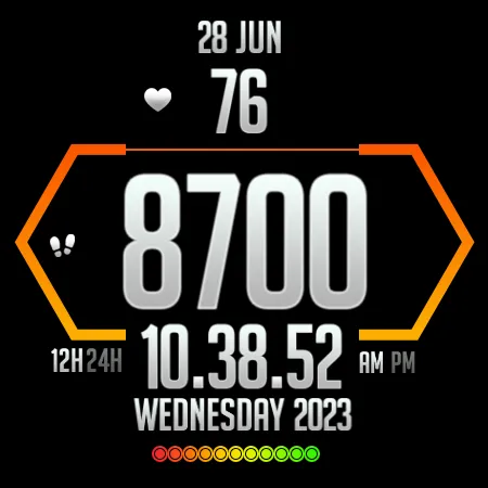 MJ085 Health Watch Face screenshot 25