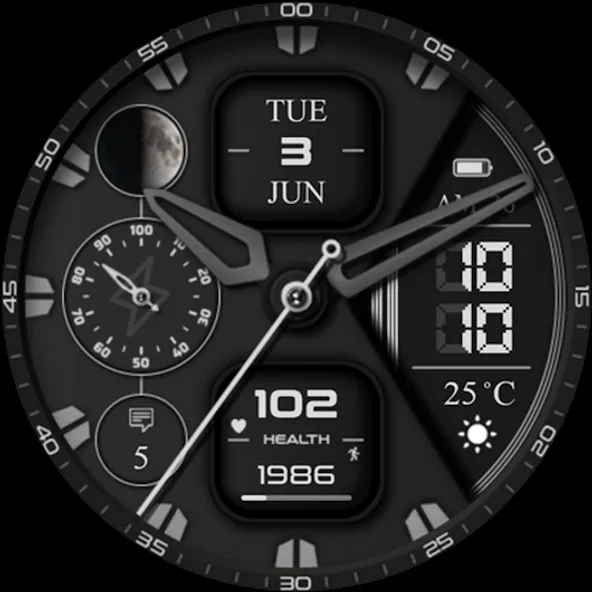 Watch face CNW0023 screenshot 7
