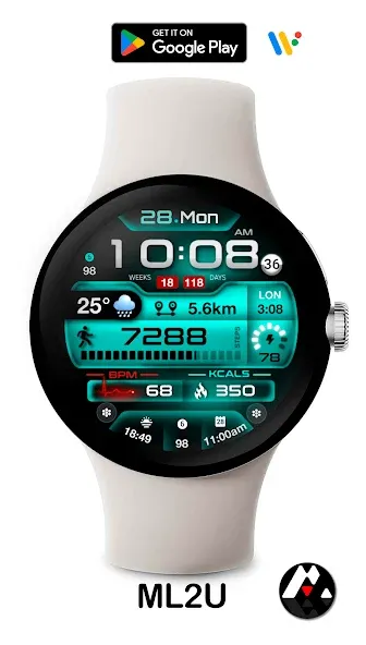 ML2U 247 Watch Face screenshot 11