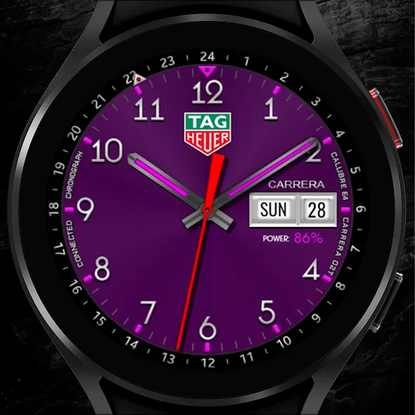 TAG CARRERA Hybrid Watch Face screenshot 8