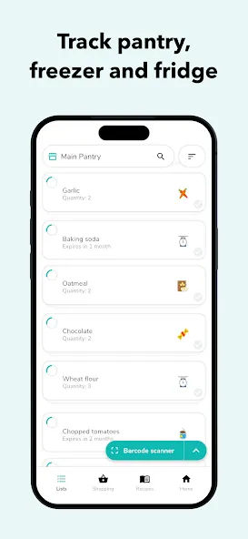 NoWaste: Food Inventory Lists screenshot 4