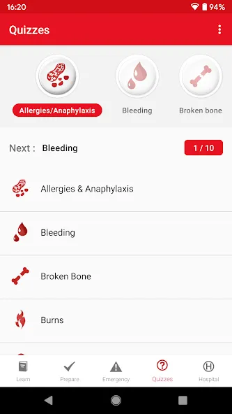 First Aid: American Red Cross screenshot 3