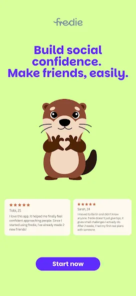 fredie: Social Skills Coach screenshot 1