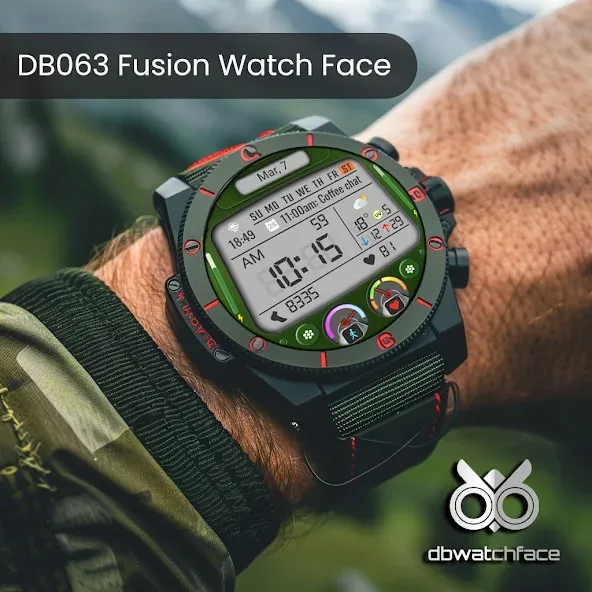 DB063 Fusion Watch Face screenshot 15
