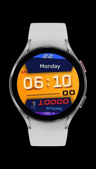 Pars Tuspa Digital Watch Face screenshot 3
