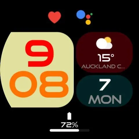 Night ver 40 - watch face screenshot 22