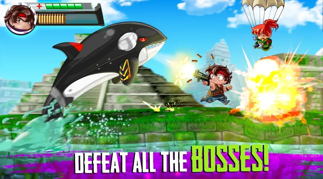 Ramboat 2 Action Offline Game screenshot 1