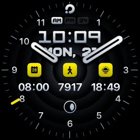 PRADO X15 Hybrid Watch Face screenshot 9