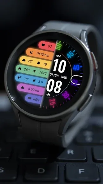 Colorful Turntable ZKin Watch screenshot 5