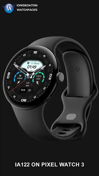 IA122 Hybrid Watchface screenshot 2