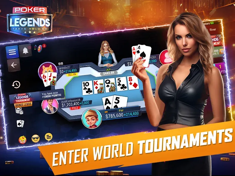 Texas Holdem - Poker Legends screenshot 35