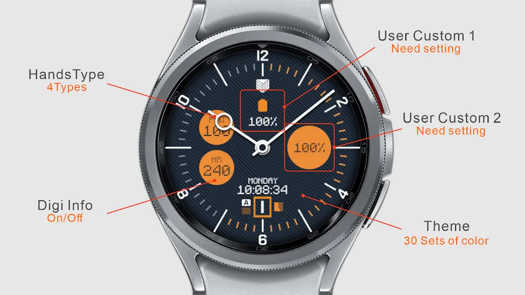 IWF AC1 watchface screenshot 2