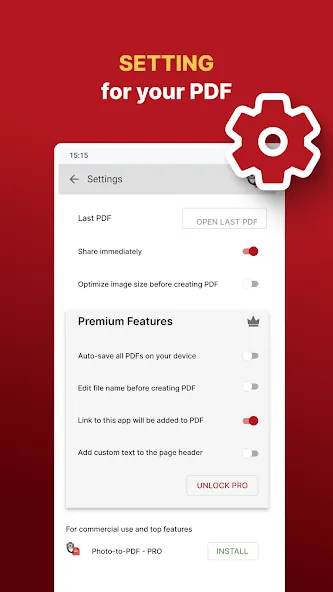 Foto a PDF - Convertidor PDF screenshot 32