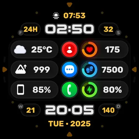 Wyvern Watch Face screenshot 21