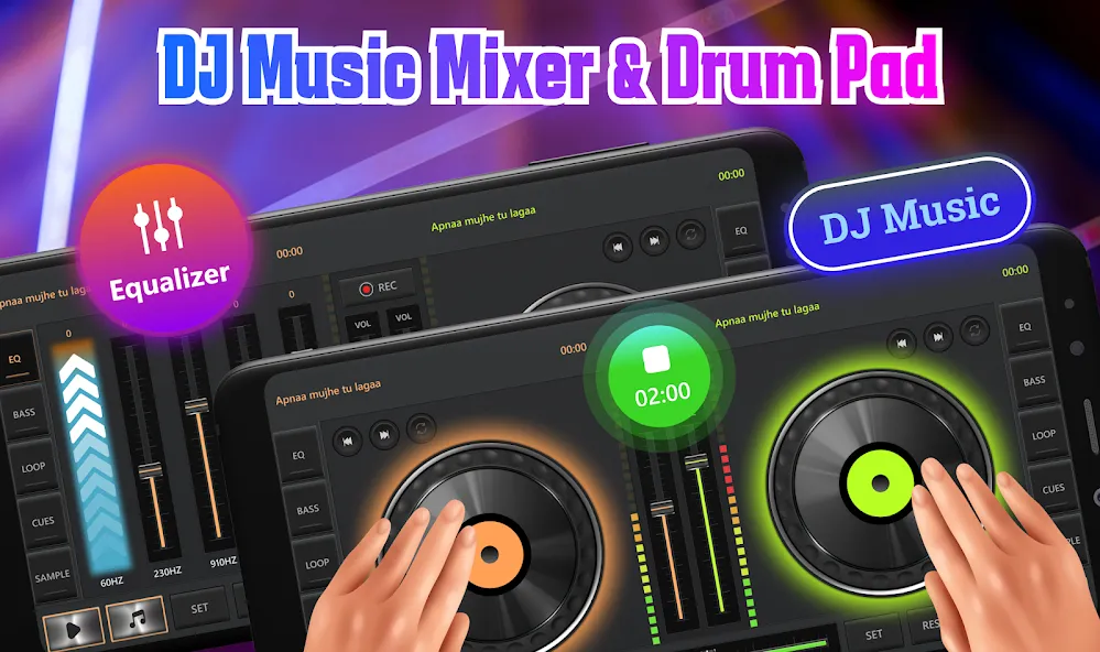 DJ Music Mixer & Drum Pad screenshot 1