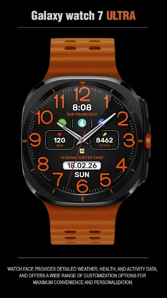 WFP 222 Practical watch face screenshot 7