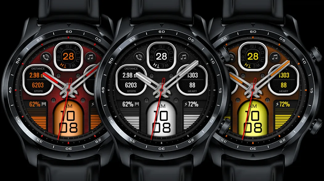 Hybrid TURAKON WS72 Watch face screenshot 1