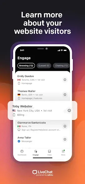 LiveChat - Customer service screenshot 4