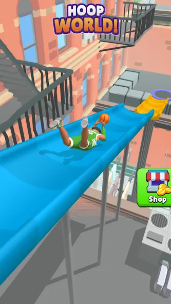 Hoop World: Flip Dunk Game 3D screenshot 1