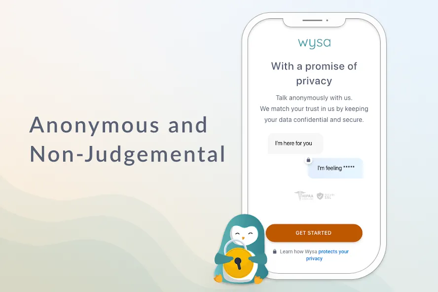 Wysa: Mental Wellbeing AI screenshot 1