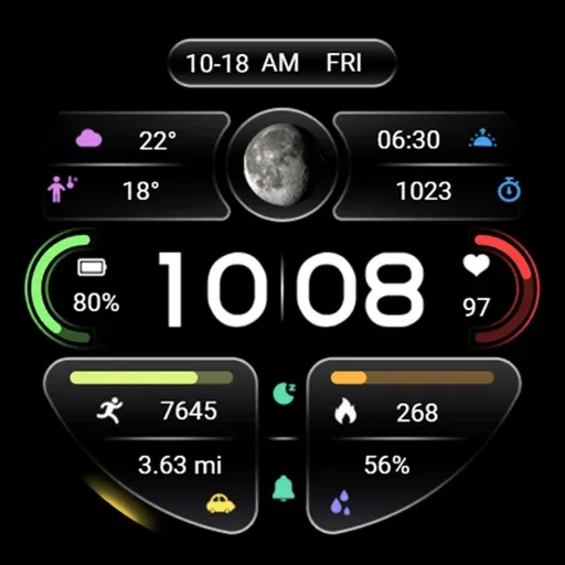 Flat Linear Colorful Faces screenshot 6