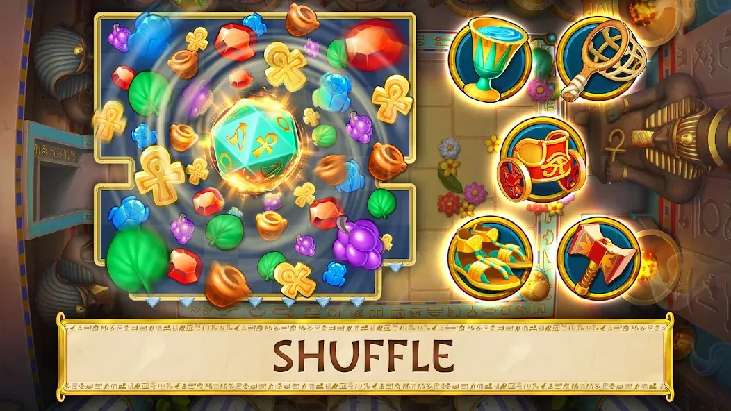 Jewels of Egypt・Match 3 Puzzle screenshot 11