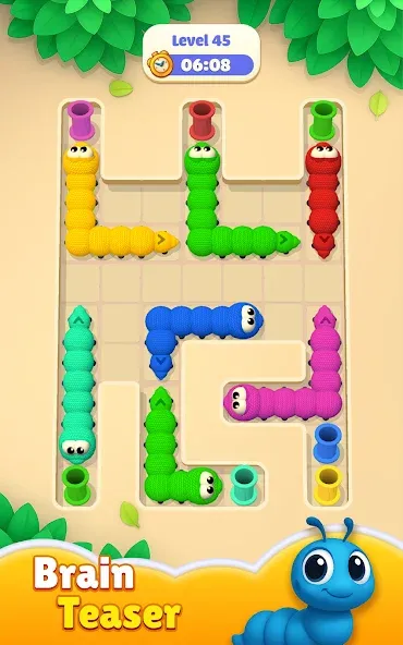 Wormmy Slither Puzzle screenshot 18