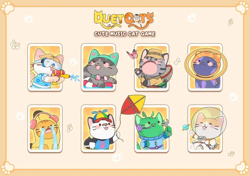 Duet Cats: Music & Meow Game screenshot 20