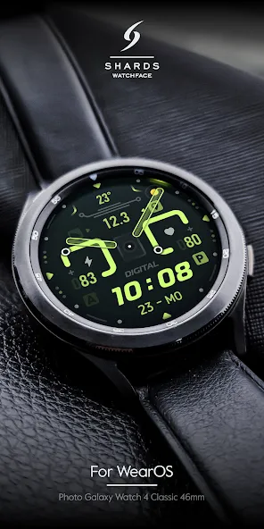 SH020 Watch Face, WearOS watch screenshot 3