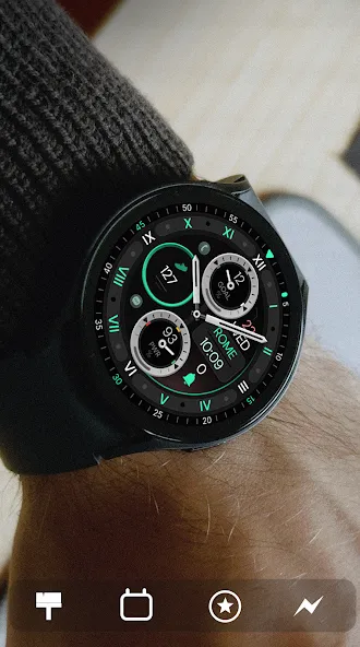 Dream 162 Bronze Watch Face screenshot 6