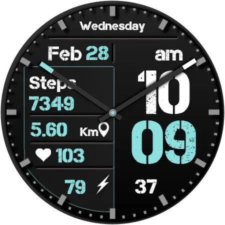 CC Digital 07 Watch Face screenshot 13