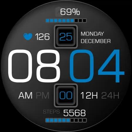 Key111 Digital Sport WatchFace screenshot 25
