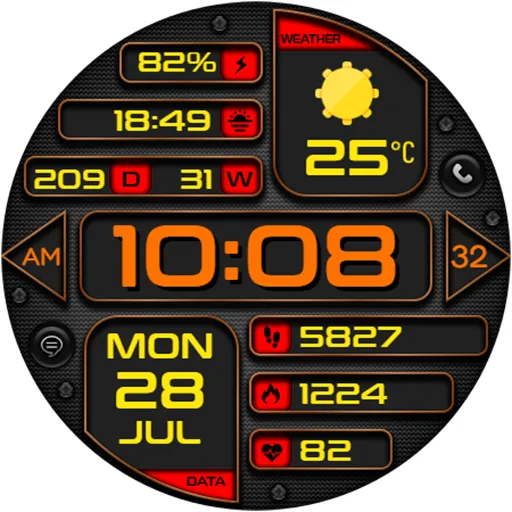 DIGI TARCUMAN CTS40 Watch face screenshot 16