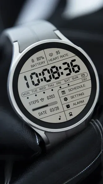 ZKin Watch Personalized LCD screenshot 2
