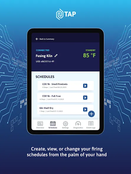 TAP Kiln Control Mobile screenshot 11