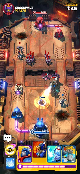 TRANSFORMERS: Tactical Arena screenshot 1