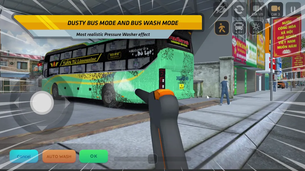 Coach Bus Simulator Vietnam screenshot 3