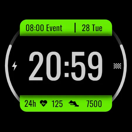 DADAM53: Dashboard Watch Face screenshot 21