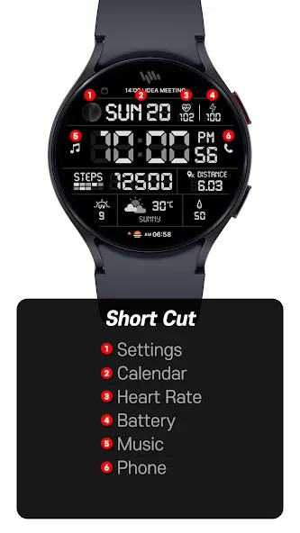 SamWatch Digital Harmony IV screenshot 3