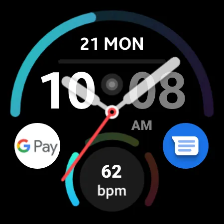 Commutator Watch Face Wear OS screenshot 6