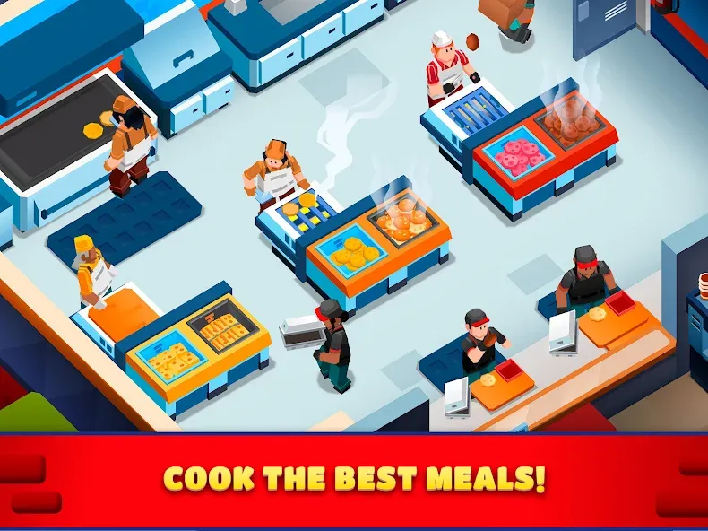 Idle Burger Empire Tycoon—Game screenshot 10
